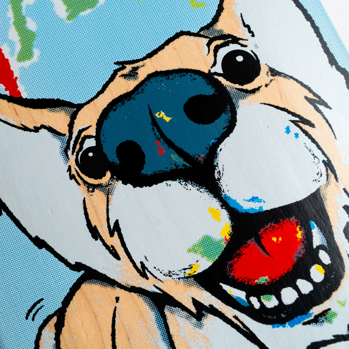 7.25" Mini Twin Tail Complete - Crayon Corgi