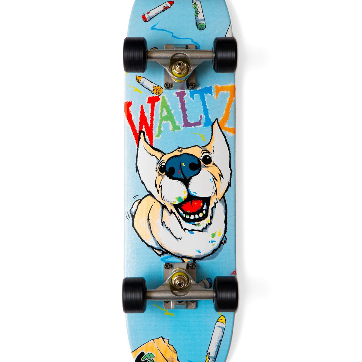 Kids Freestyle Complete - 7.25” Crayon Corgi – Waltz Skateboarding