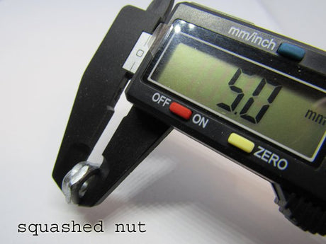 caliper measuring skateboard nuts decomposed squashed nuts for skateboard trucks axle nuts 5.0 wide bolts for skateboard wheels