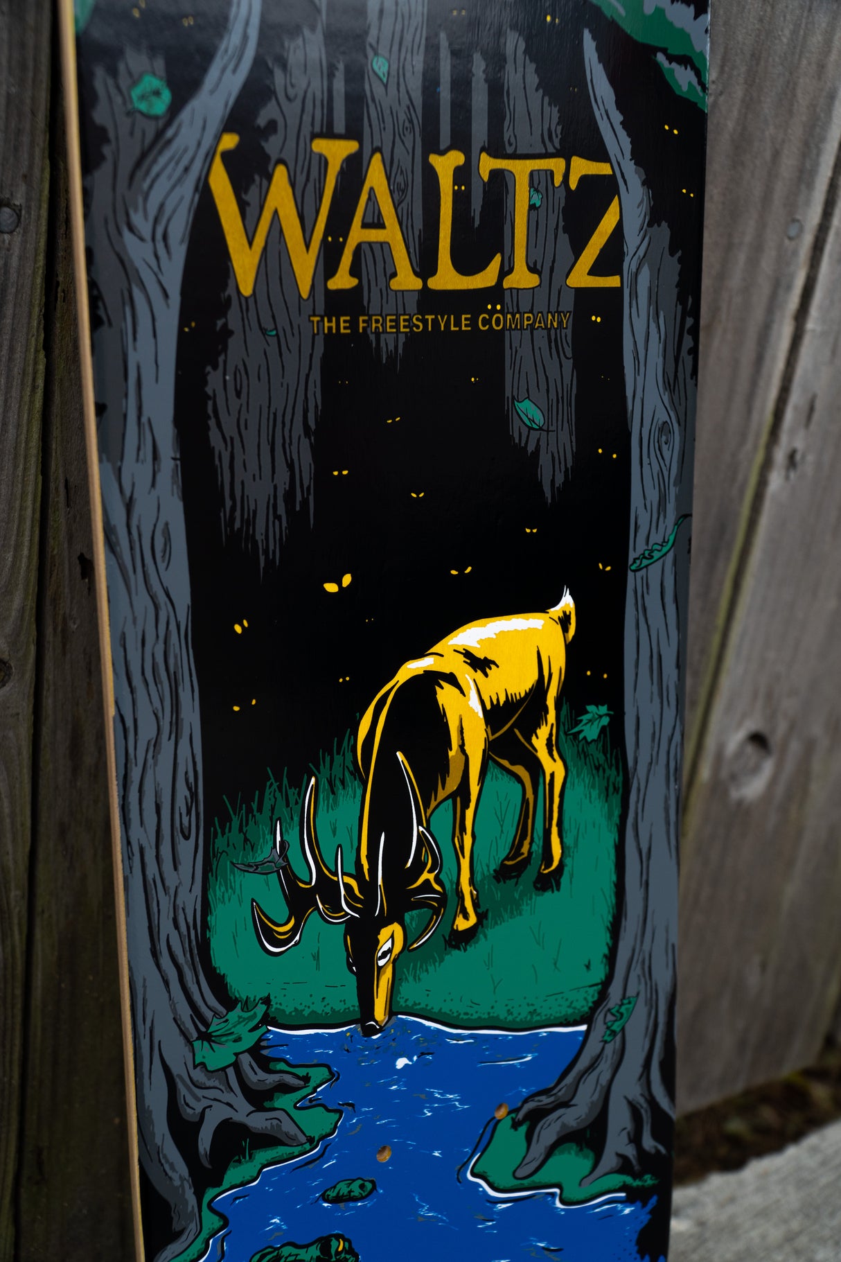 7.3" Spoon Nose Freestyle Skateboard Deck - Ethan Young Prey