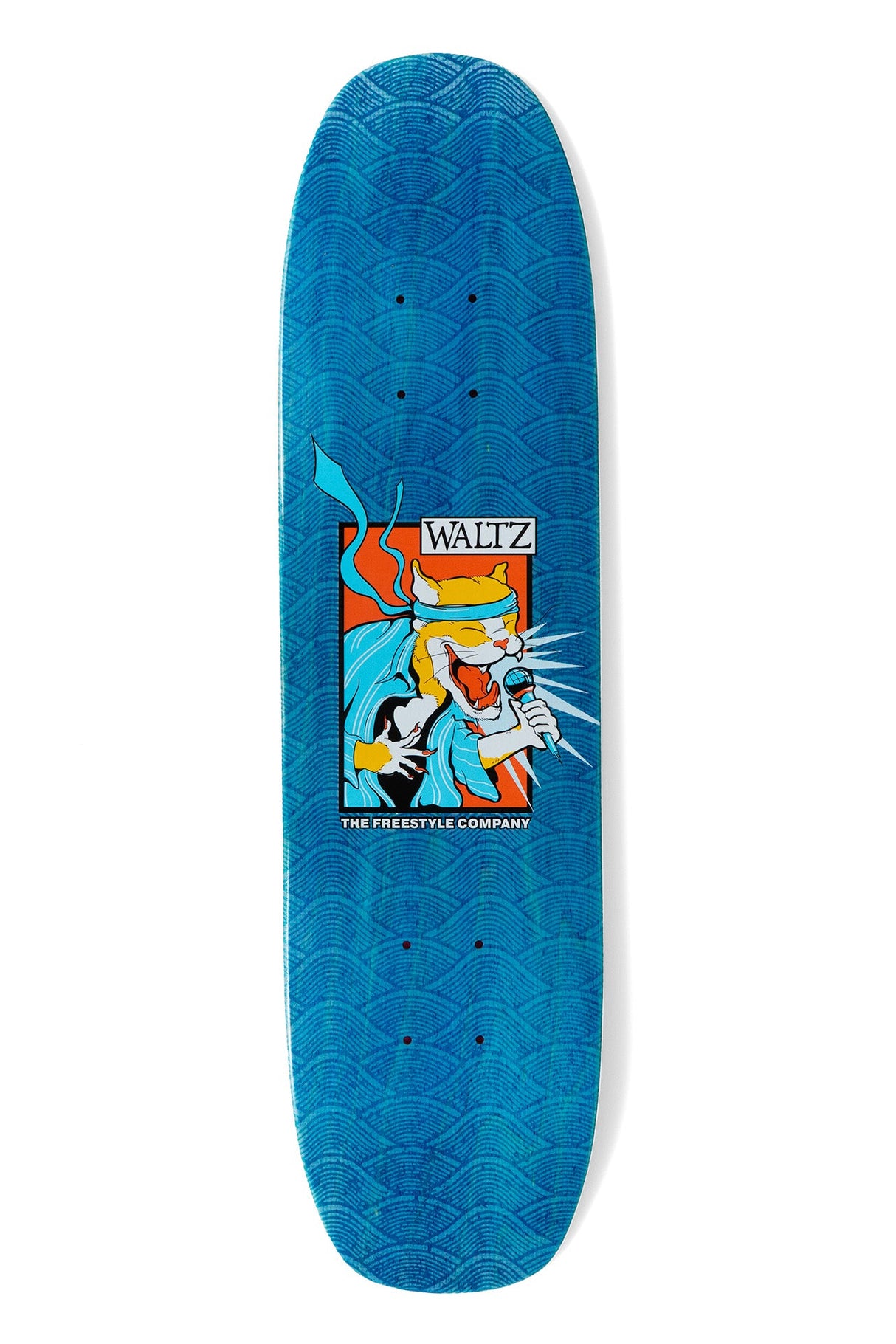 7.3" Spoon Nose Freestyle Skateboard Deck - Karaoke