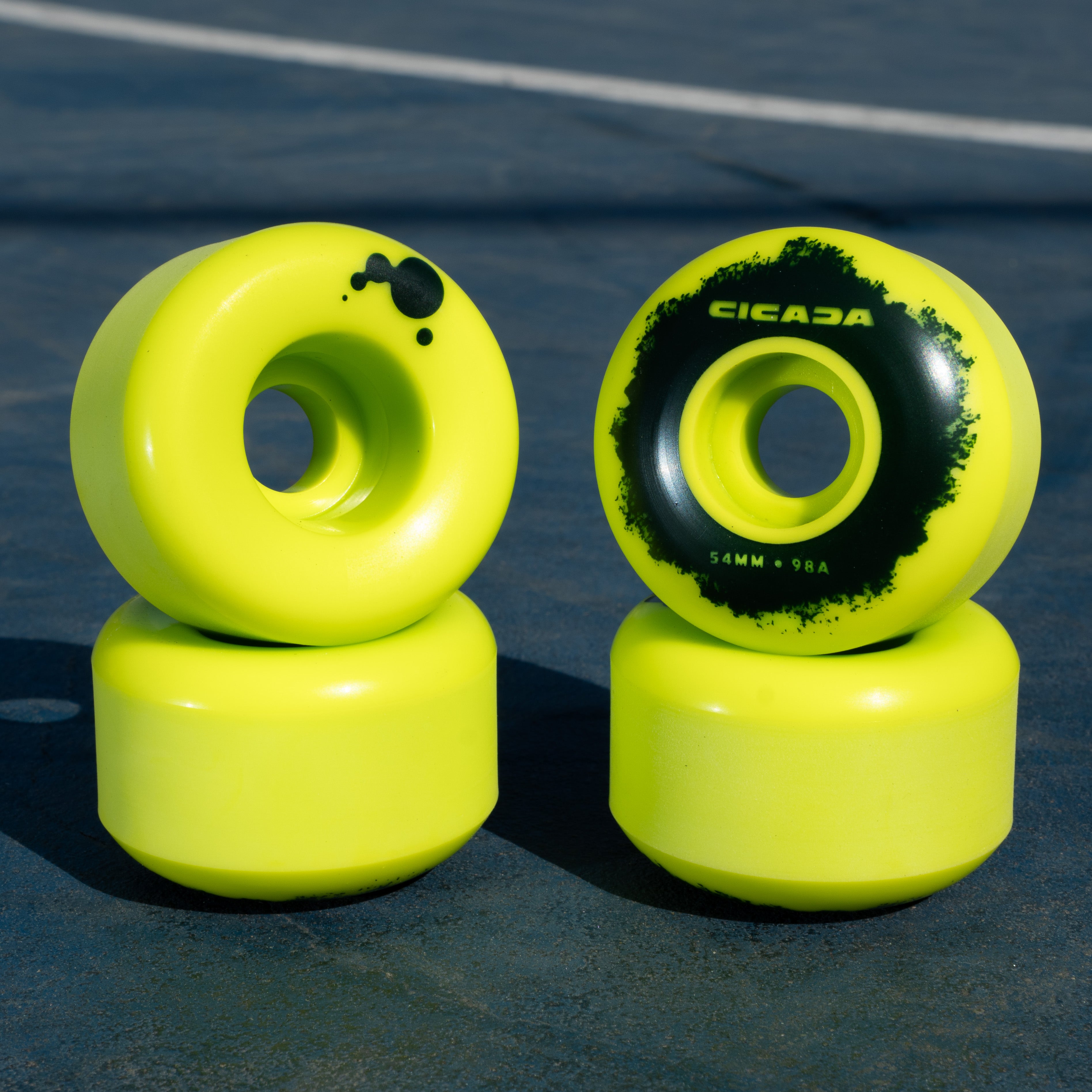 Best Budget Freestyle Skateboard Wheels - CICADA Offset 54mm, 98a