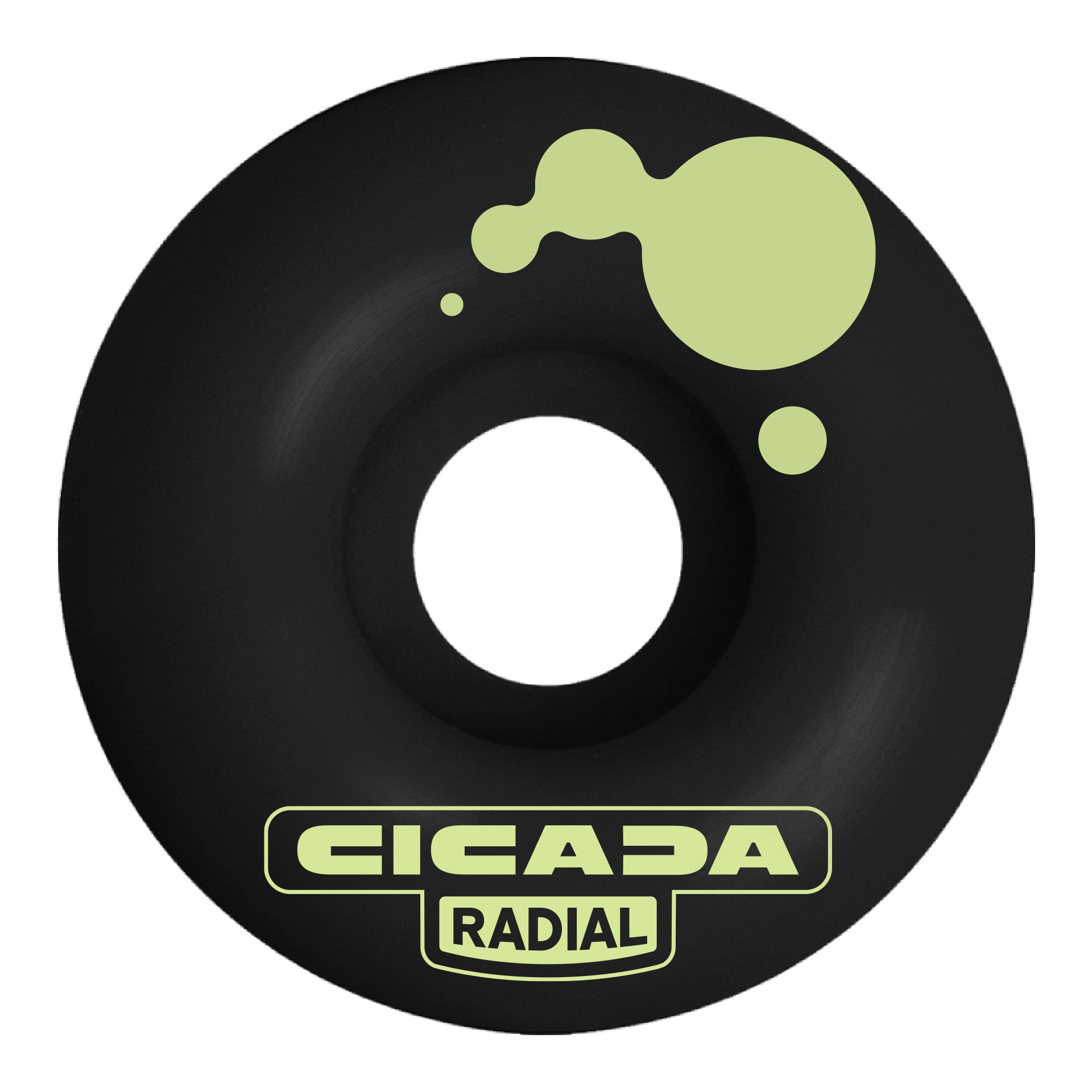 Waltz Deep Radial Side-set Freestyle Wheels - 54mm, 97a