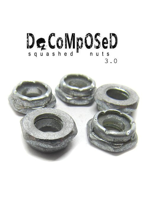 DECOMPOSED Squashed Axle Nuts 3.0 – Waltz Skateboarding