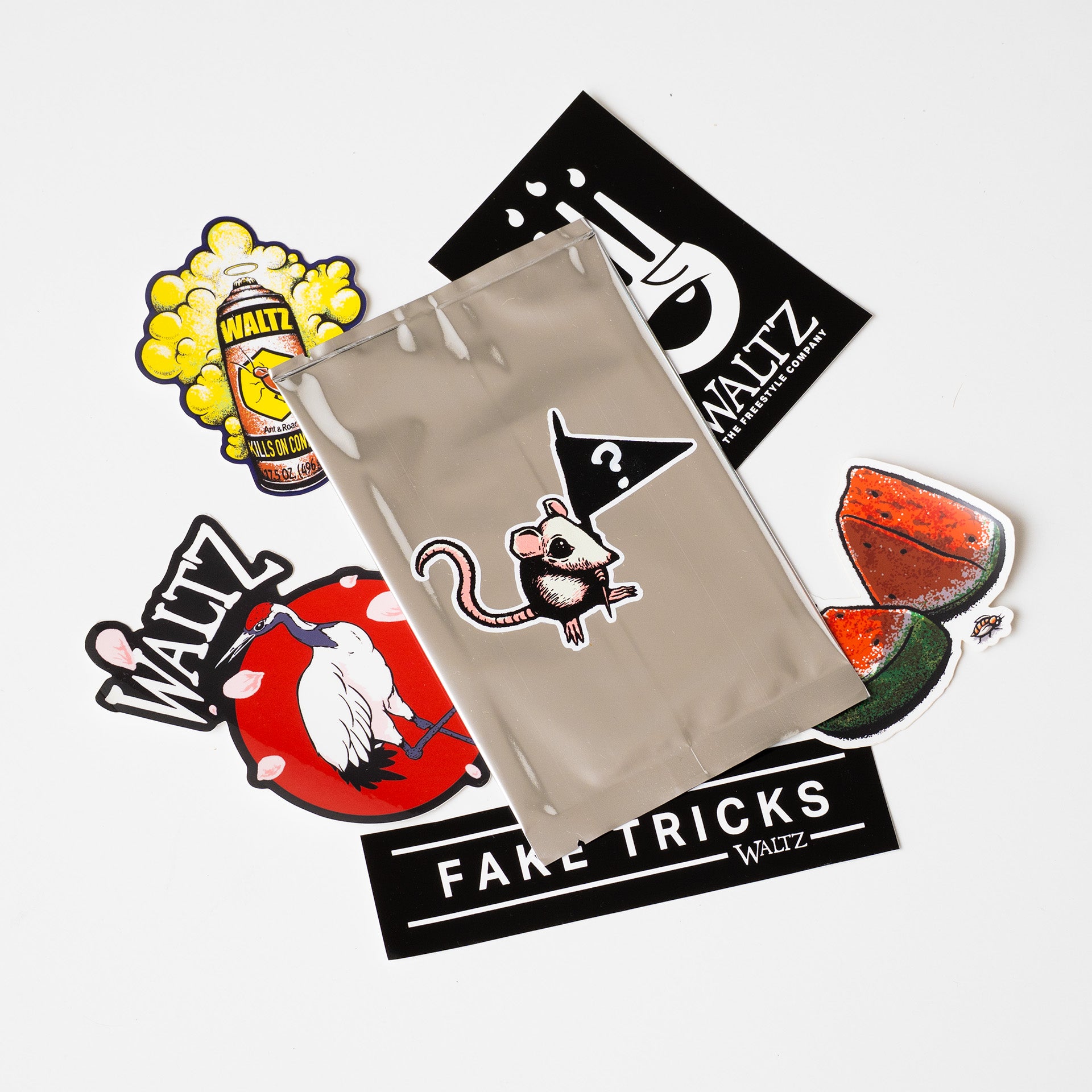 【中古】「未使用品」［CD］Waltz for an Urbanite Waltz Sticker Mystery Pack – Waltz Skateboarding