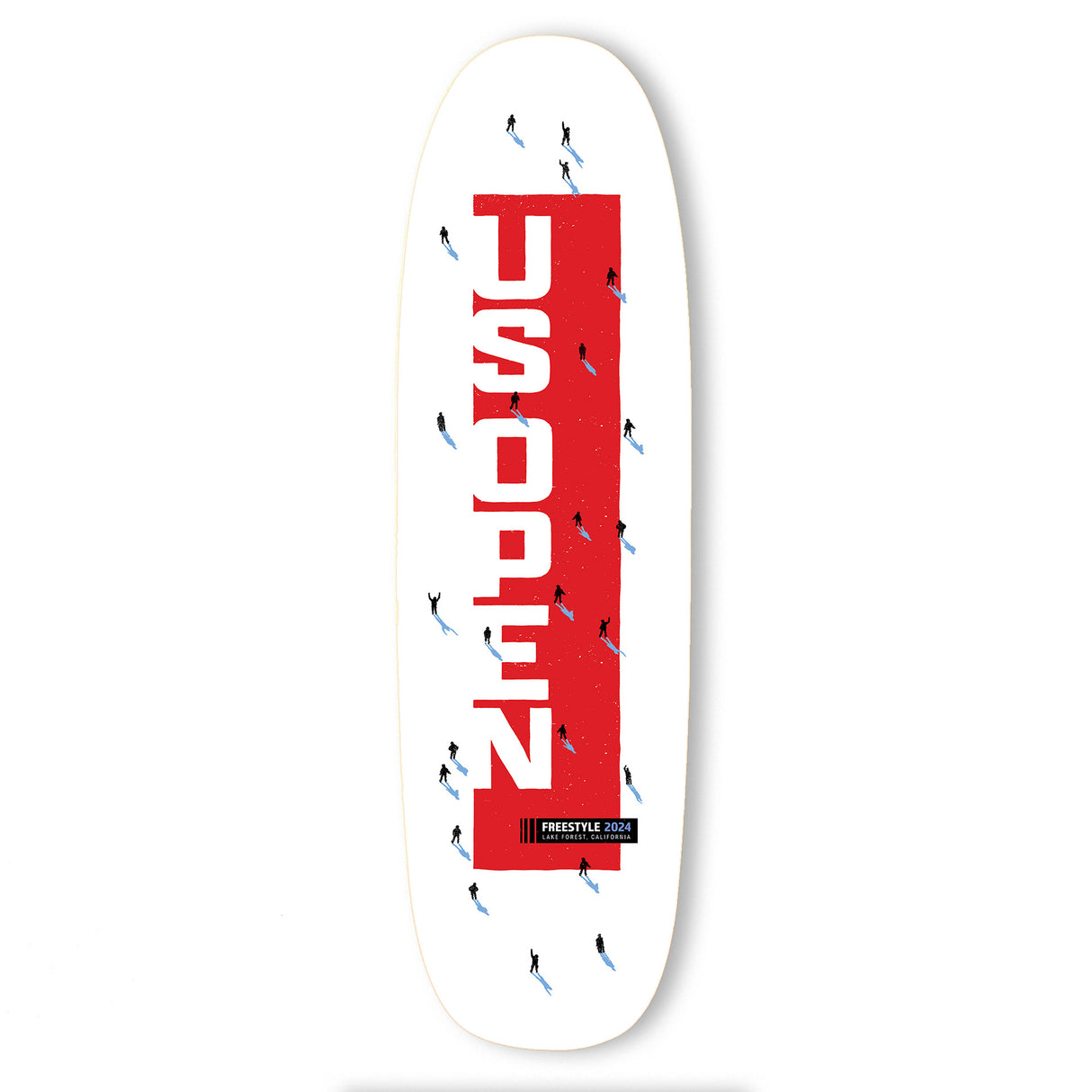 8.75" Thicc-sby Freestyle Skateboard Deck - U.S. Open 2024