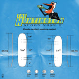 Factory Second: The Huntington Freestyle Skateboard Deck - Life