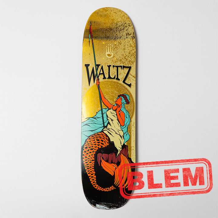 Factory Second: The Bixby Freestyle Skateboard Deck - The Siren